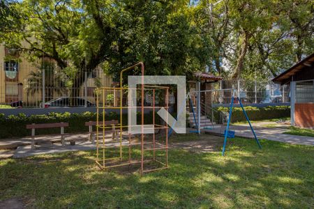 Área comum - Playground de apartamento à venda com 1 quarto, 22m² em São Sebastião, Porto Alegre