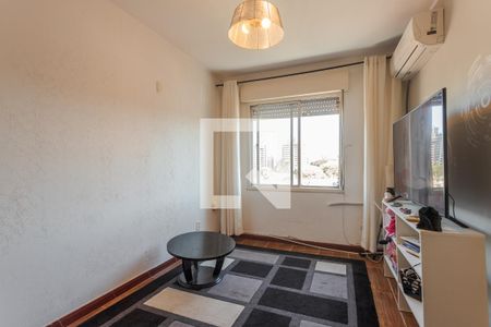 Sala de apartamento à venda com 1 quarto, 22m² em São Sebastião, Porto Alegre