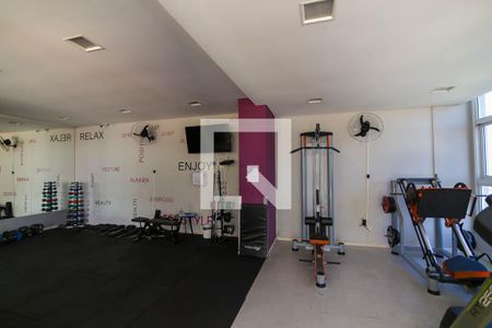Apartamento para alugar com 48m², 2 quartos e 1 vaga Apartamento para alugar com 48m², 2 quartos e 1 vagaÁrea comum - Academia