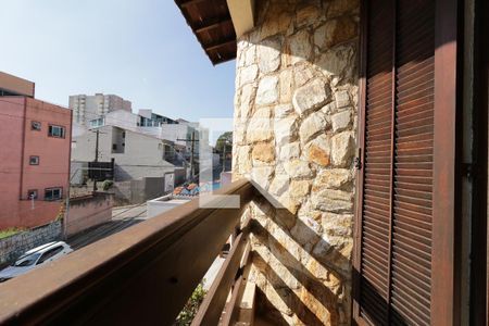 Varanda - Suite 1 de casa à venda com 3 quartos, 300m² em Vila Humaitá, Santo André