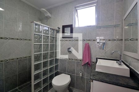 Banheiro do Quarto 1 - Suíte de casa à venda com 2 quartos, 100m² em Vila Metalurgica, Santo André