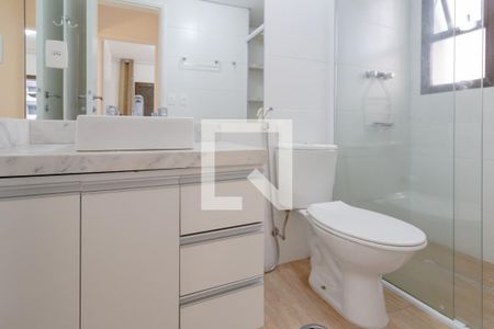 Banheiro de apartamento para alugar com 1 quarto, 41m² em Itaim Bibi, São Paulo