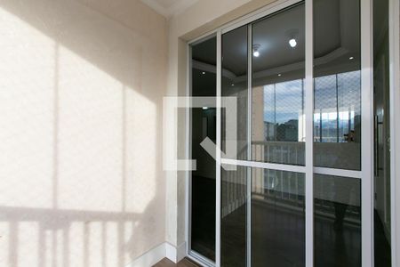 Varanda da Sala  de apartamento para alugar com 2 quartos, 45m² em Vila Jacuí, São Paulo