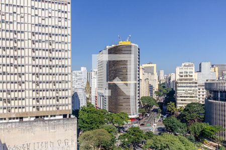 Vista do Quarto de apartamento para alugar com 1 quarto, 37m² em Centro Histórico de São Paulo, São Paulo