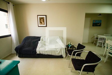 Sala de apartamento para alugar com 2 quartos, 79m² em Flórida, Praia Grande