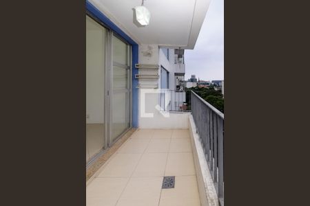 Varanda da Sala de apartamento à venda com 2 quartos, 69m² em Praca da Bandeira, Rio de Janeiro