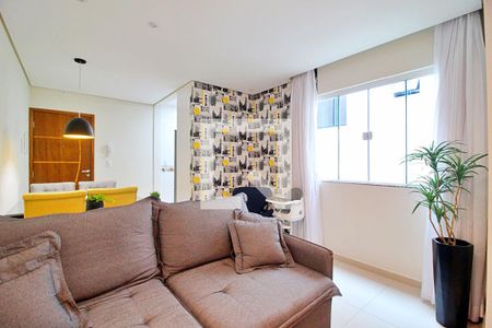 Sala de apartamento à venda com 2 quartos, 100m² em Vila Alpina, Santo André