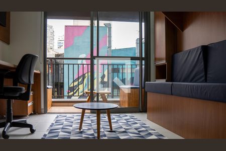 Studio à venda com 22m², 1 quarto e sem vagaSala/Quarto