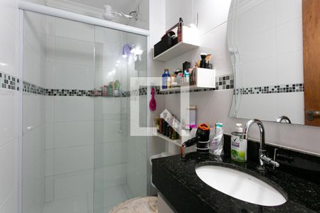 Banheiro de apartamento à venda com 1 quarto, 45m² em Chácara Califórnia, São Paulo