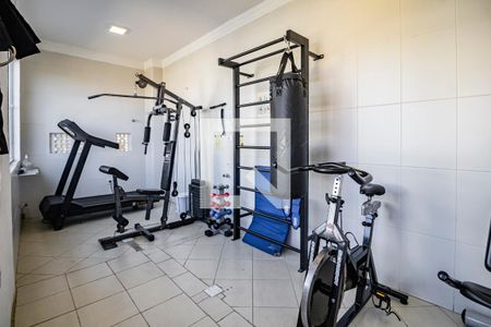 Casa de condomínio à venda com 91m², 3 quartos e 2 vagasÁrea comum - Academia