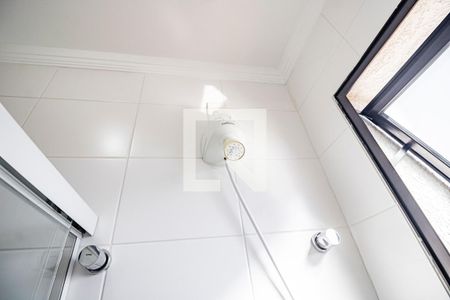 Casa de condomínio à venda com 91m², 3 quartos e 2 vagasBanheiro da Suíte 01 - Chuveiro