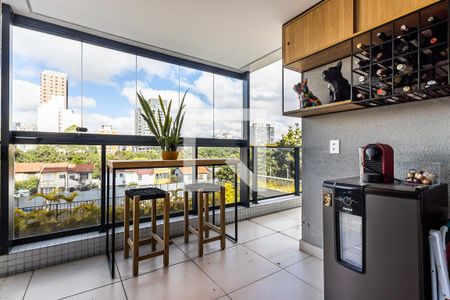 Varanda de apartamento à venda com 1 quarto, 59m² em Pinheiros, São Paulo