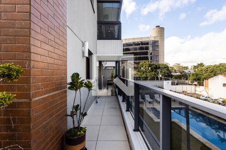 Varanda de apartamento à venda com 1 quarto, 59m² em Pinheiros, São Paulo