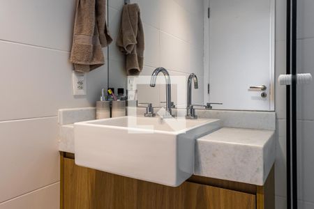 Apartamento à venda com 59m², 1 quarto e sem vagaBanheiro da Suíte