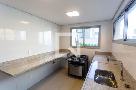 Apartamento à venda com 68m², 2 quartos e 2 vagasCozinha do Salão de Festas