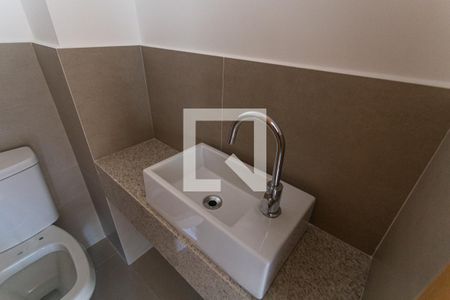Pia do Lavabo da Sala de apartamento à venda com 2 quartos, 68m² em Lourdes, Belo Horizonte