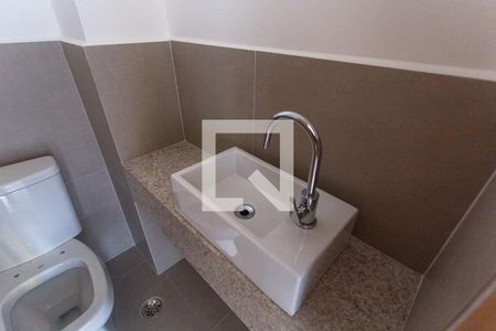 Pia do Lavabo da Sala de apartamento à venda com 2 quartos, 68m² em Lourdes, Belo Horizonte