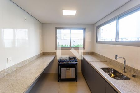 Apartamento à venda com 69m², 2 quartos e 2 vagasCozinha do Salão de Festas
