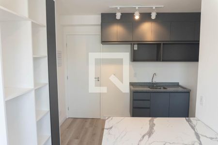 Sala/Cozinha de apartamento para alugar com 1 quarto, 24m² em Bela Vista, São Paulo