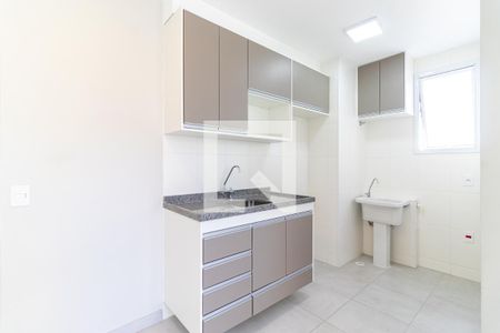 Apartamento à venda com 35m², 2 quartos e 1 vagaCozinha e Área de Serviço