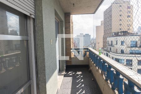 Apartamento para alugar com 96m², 1 quarto e sem vaga Apartamento para alugar com 96m², 1 quarto e sem vagaSacada da sala
