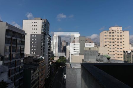 Apartamento para alugar com 96m², 1 quarto e sem vaga Apartamento para alugar com 96m², 1 quarto e sem vagavista da sacada da sala
