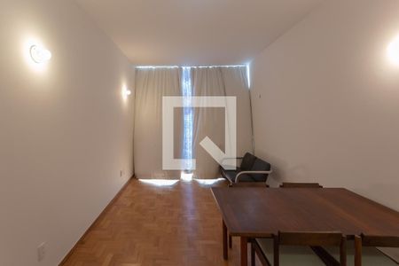 Sala de apartamento para alugar com 1 quarto, 57m² em Funcionários, Belo Horizonte