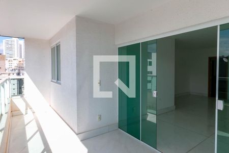 Varanda da Sala de apartamento à venda com 4 quartos, 140m² em Buritis, Belo Horizonte