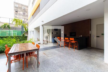 Apartamento para alugar com 40m², 1 quarto e 1 vagaChurrasqueira
