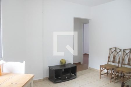 Sala de apartamento para alugar com 1 quarto, 35m² em Vila Tupi, Praia Grande