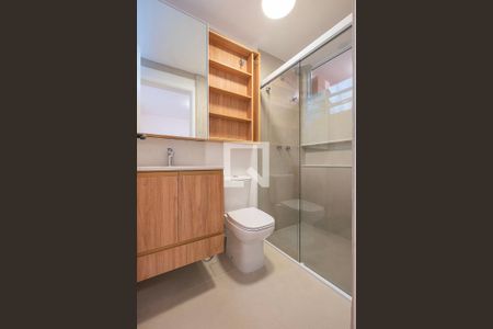 Apartamento para alugar com 58m², 1 quarto e 1 vagaSuíte - Banheiro