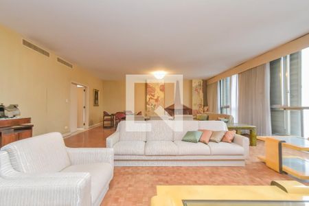 Sala de apartamento para alugar com 3 quartos, 388m² em Higienópolis, São Paulo