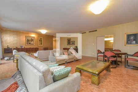 Sala de apartamento para alugar com 3 quartos, 388m² em Higienópolis, São Paulo