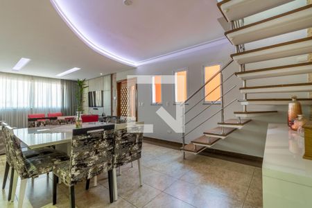 Sala de Jantar de casa para alugar com 4 quartos, 200m² em Vila Palmeiras, São Paulo