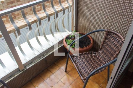 Varanda da Sala de apartamento para alugar com 2 quartos, 67m² em Vila Assuncao, Praia Grande