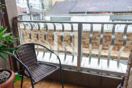 Varanda da Sala de apartamento para alugar com 2 quartos, 67m² em Vila Assuncao, Praia Grande