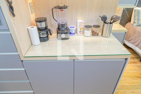 Studio à venda com 26m², 1 quarto e sem vagaCozinha