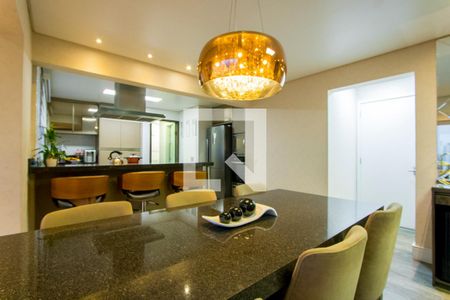 Sala de apartamento para alugar com 3 quartos, 107m² em Vila Homero Thon, Santo André