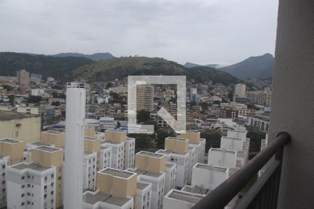 varanda de apartamento à venda com 2 quartos, 50m² em Engenho Novo, Rio de Janeiro