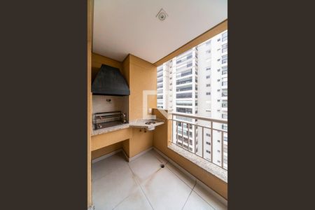 Varanda Gourmet de apartamento à venda com 2 quartos, 64m² em Campestre, Santo André