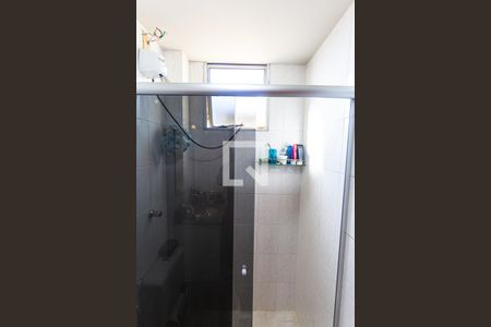 Banheiro da Suíte de apartamento à venda com 3 quartos, 68m² em União, Belo Horizonte