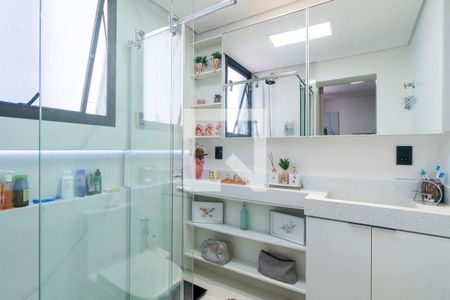 Banheiro da Suíte 1 de apartamento à venda com 3 quartos, 140m² em Vila Guarani (z Sul), São Paulo