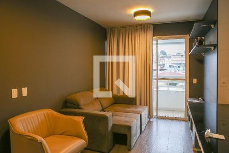 Sala de apartamento para alugar com 1 quarto, 42m² em Vila Anglo Brasileira, São Paulo