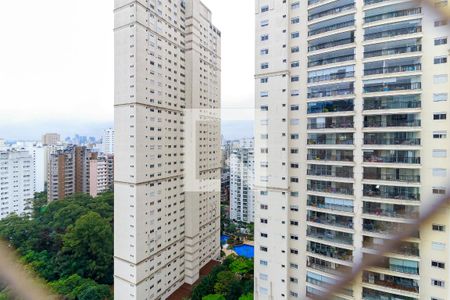 Sala - Vista de apartamento para alugar com 2 quartos, 65m² em Brooklin, São Paulo