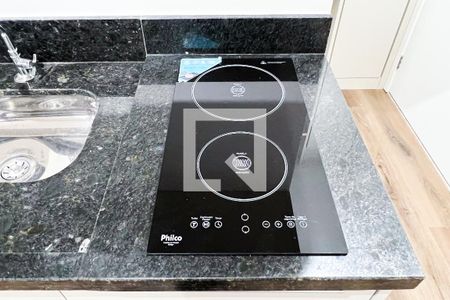 Studio à venda com 25m², 1 quarto e sem vagaCozinha 