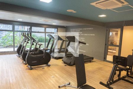 Studio à venda com 42m², 1 quarto e sem vaga Studio à venda com 42m², 1 quarto e sem vagaÁrea comum - Academia