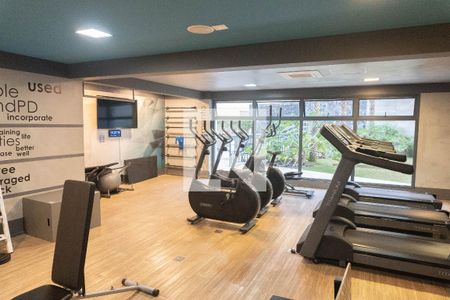 Studio à venda com 42m², 1 quarto e sem vaga Studio à venda com 42m², 1 quarto e sem vagaÁrea comum - Academia
