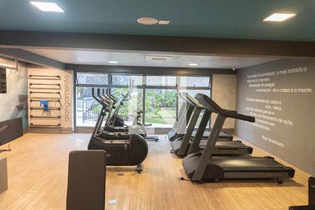 Studio à venda com 42m², 1 quarto e sem vaga Studio à venda com 42m², 1 quarto e sem vagaÁrea comum - Academia
