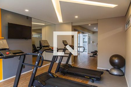 Apartamento para alugar com 38m², 2 quartos e sem vaga Apartamento para alugar com 38m², 2 quartos e sem vagaAcademia