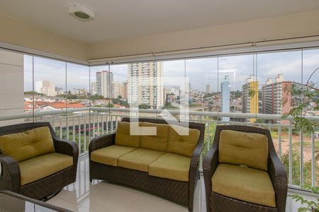 Varanda de apartamento à venda com 3 quartos, 123m² em Vila Congonhas, São Paulo